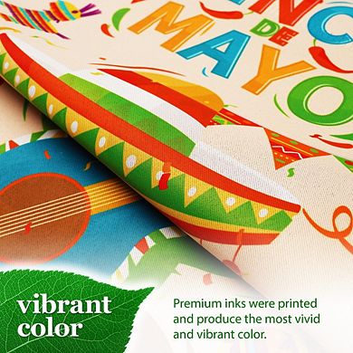 G128 Garden Flag Cinco De Mayo Cactus 12"x18"