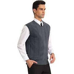 Mens sweater vest clearance kohls