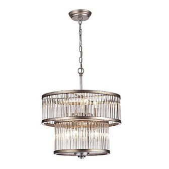 Greenville Signature 8-Light Tiered Chandelier for Dining/Living Room, Office, Bedroom