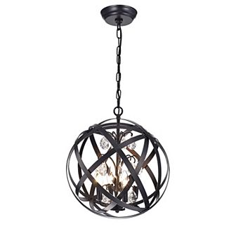 Greenville Signature 4-Light Globe Chandelier for Dining/Living Room, Bedroom, Entryway