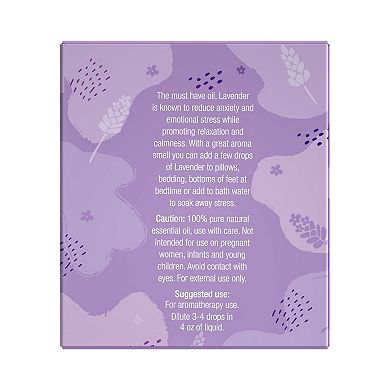 Pursonic 100% Natural Lavender Essential Oils, Pro Therapeutic Grade