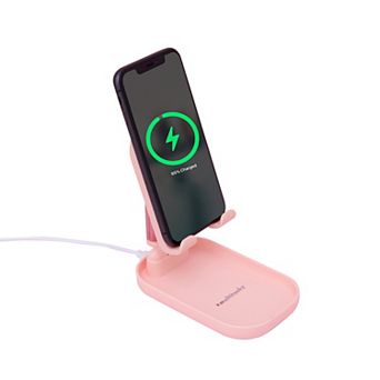 Deluxe Foldable Cell Phone Charger Stand & iPad Holder