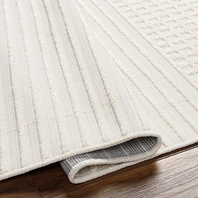 Burkesville Modern Washable Area Rug