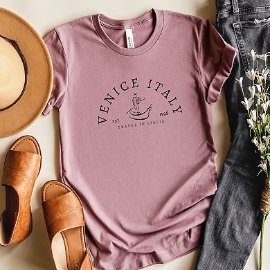 Simply Sage Market Venice Italy Short Sleeve Tee