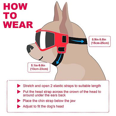 Dog Sunglasses UV Protection