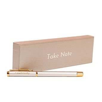Deluxe Metal Ink Pen (with 5-pack ink refill)