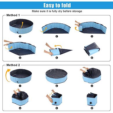 Foldable Pet Bathing Swimming Pool