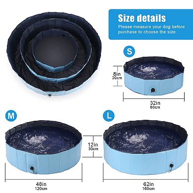 Foldable Pet Bathing Swimming Pool