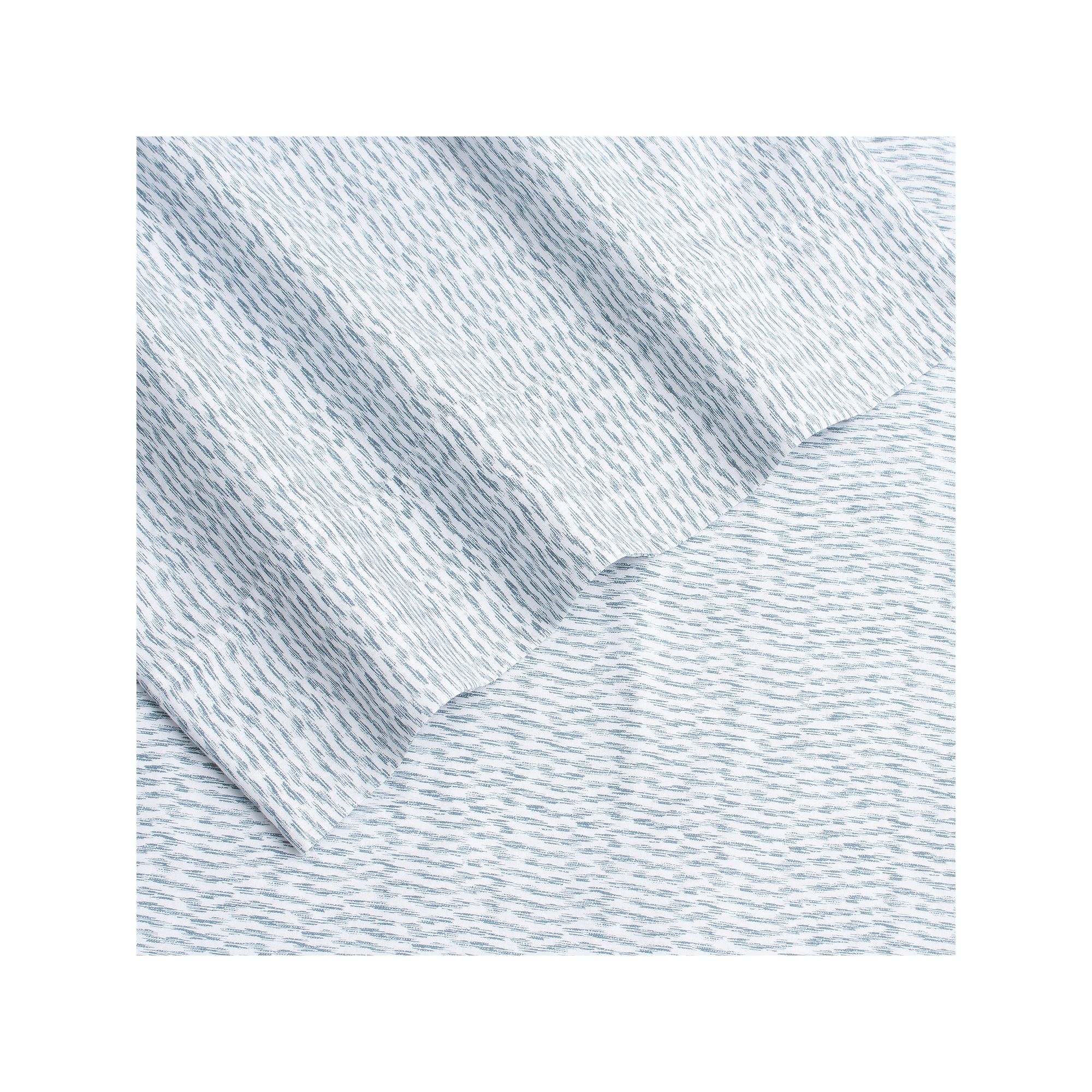 Gaiam® Relax Garment Washed Cotton Sheet Set, Ikat Lead
