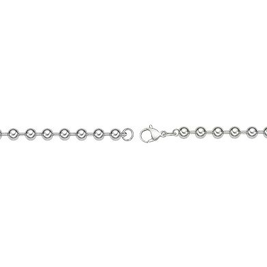 LYNX Stainless Steel Bead Chain Necklace