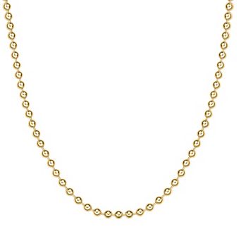 LYNX Stainless Steel Bead Chain Necklace