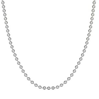 LYNX Stainless Steel Bead Chain Necklace