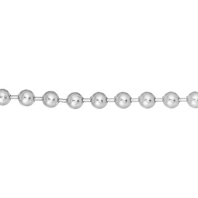 LYNX Stainless Steel Bead Chain Necklace