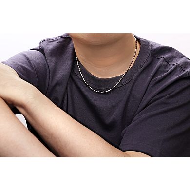 LYNX Stainless Steel Bead Chain Necklace