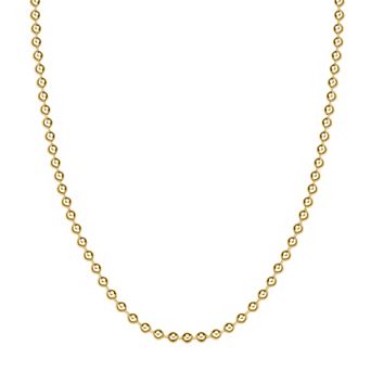 LYNX Stainless Steel Bead Chain Necklace