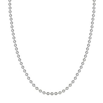 LYNX Stainless Steel Bead Chain Necklace