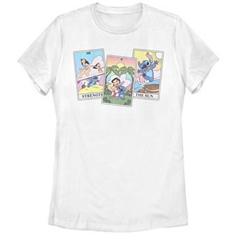 Disney's Lilo & Stitch Cards Juniors' Graphic Tee