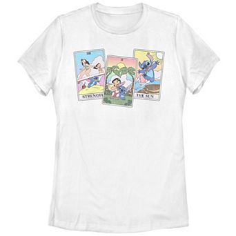 Disney's Lilo & Stitch Cards Juniors' Graphic Tee