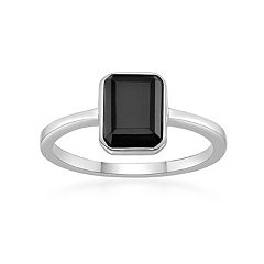 Kohls black onyx ring store