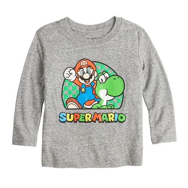 Baby & Toddler Boy Super Mario Graphic Long Sleeve Tee