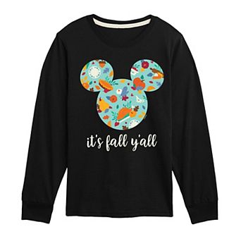 Disney's It's Fall Y'all Long Sleeve Tee