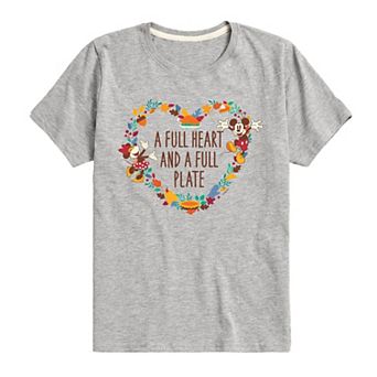 Disney's A Full Heart & A Full Plate Tee