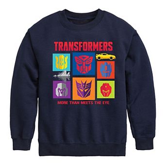 Boys 8-20 Transformers More Than Meets The Eye Crew Fleece Sweatshirt