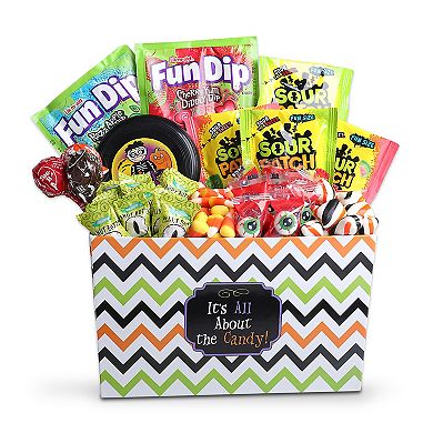 Alder Creek Gift Baskets It's All About the Candy Gift Basket