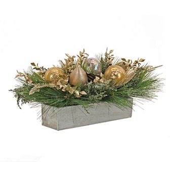 National Tree Company HGTV Home Collection 11 in Champagne Wishes Arrangement