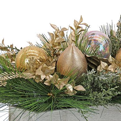 National Tree Company HGTV Home Collection 11-in. Champagne Wishes Arrangement