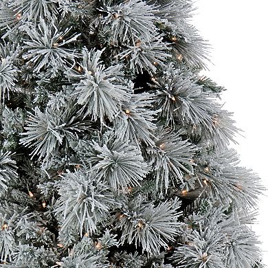 National Tree Company 7.5-Ft. Bavarian Pine Flocked 900-Light Artificial Christmas Tree\