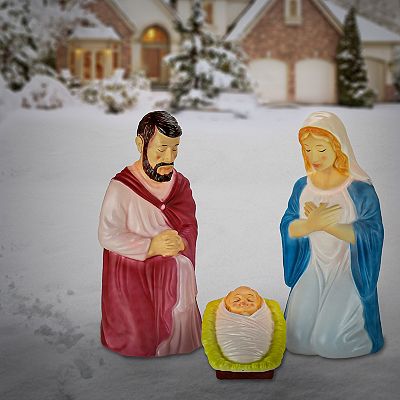 Outlet Nativity Blowmold 28