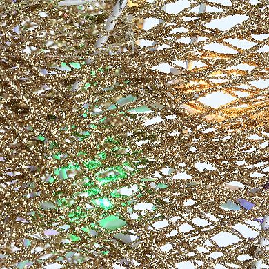 National Tree Company 60-in. Multi-Color LED White Sisal Splendor Angel