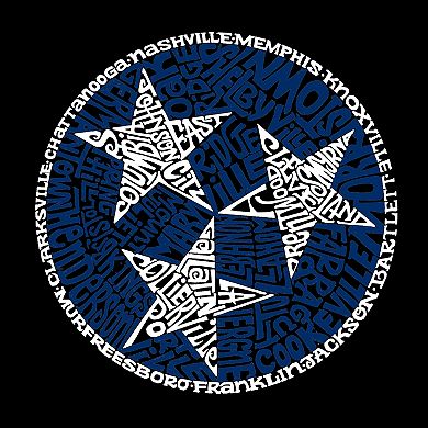 Tennessee Tristar - Men's Word Art T-shirt