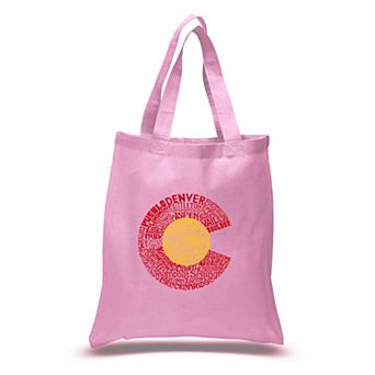 Small Word Art Tote Bag - Colorado