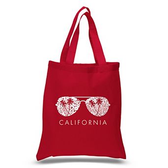 Small Word Art Tote Bag - California Shades