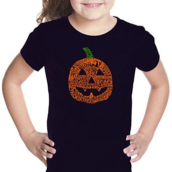 Pumpkin - Girl's Word Art T-shirt