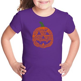 Pumpkin - Girl's Word Art T-shirt