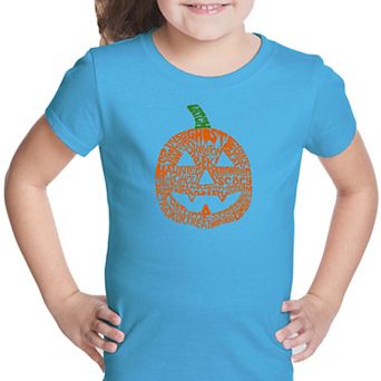 Pumpkin - Girl's Word Art T-shirt