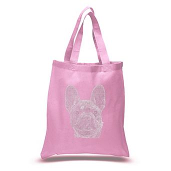 Small Word Art Tote Bag - French Bulldog