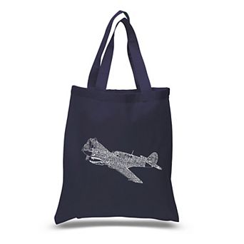Small Word Art Tote Bag - P40