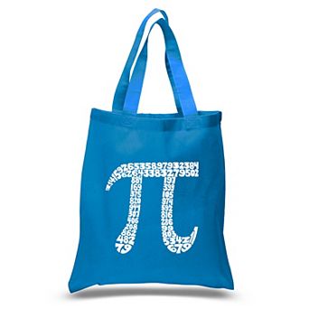 Small Word Art Tote Bag - THE FIRST 100 DIGITS OF PI