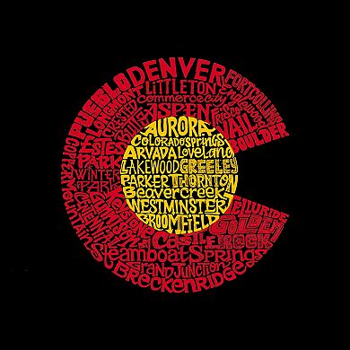 Colorado - Men's Word Art T-shirt