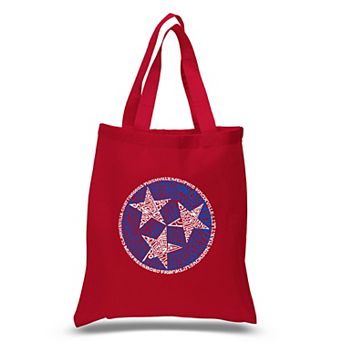 Small Word Art Tote Bag - Tennessee Tristar