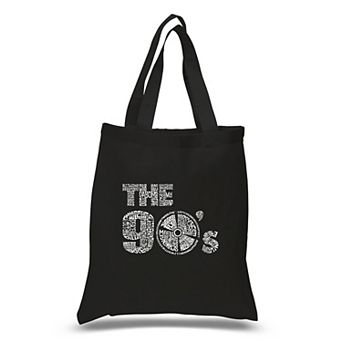 Small Word Art Tote Bag - 90S