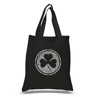 Small Word Art Tote Bag - LYRICS TO WHEN IRISH EYES ARE SMILING