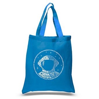 Small Word Art Tote Bag - I Need My Space Astronaut