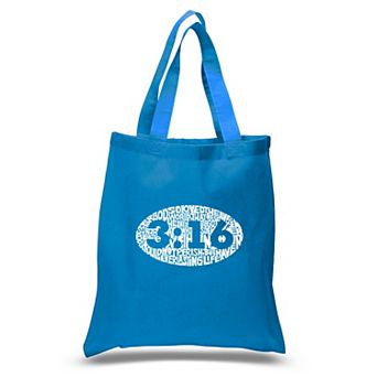 Small Word Art Tote Bag - John 3:16