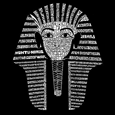 Small Word Art Tote Bag - KING TUT