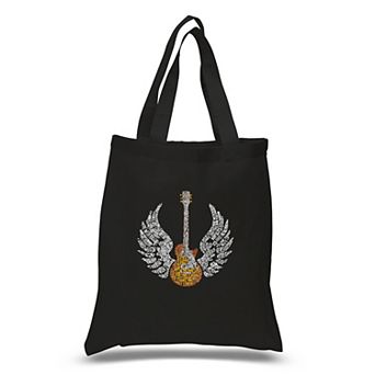 Small Word Art Tote Bag - LYRICS TO FREEBIRD